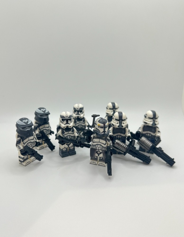 104th Wolfpack Infantry Battlepack – Star Wars Custom Clone Trooper Minifigures