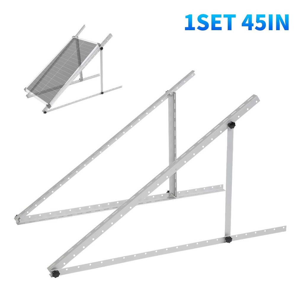 45 inch 0 - 90°Adjustable Solar Panel Mounting Brackets (1Set)