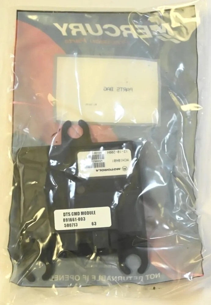 Mercury Smartcraft 84-892955k01 Mount Module Kit DTS Electrical Command Console