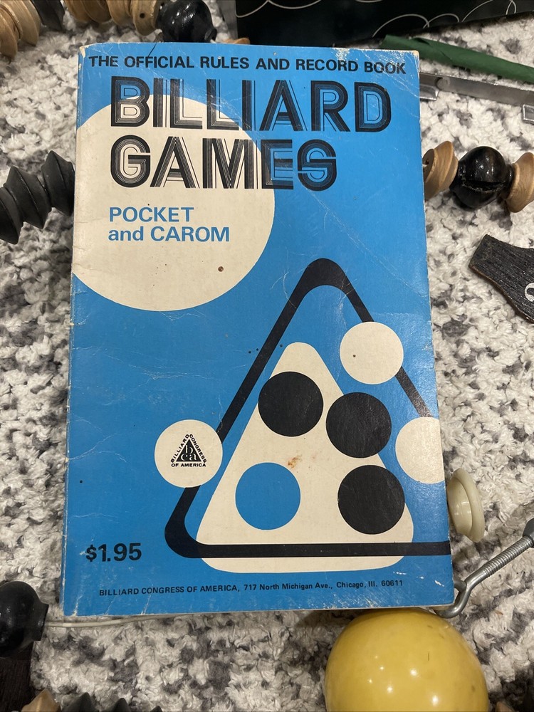 Vintage Billards Lot