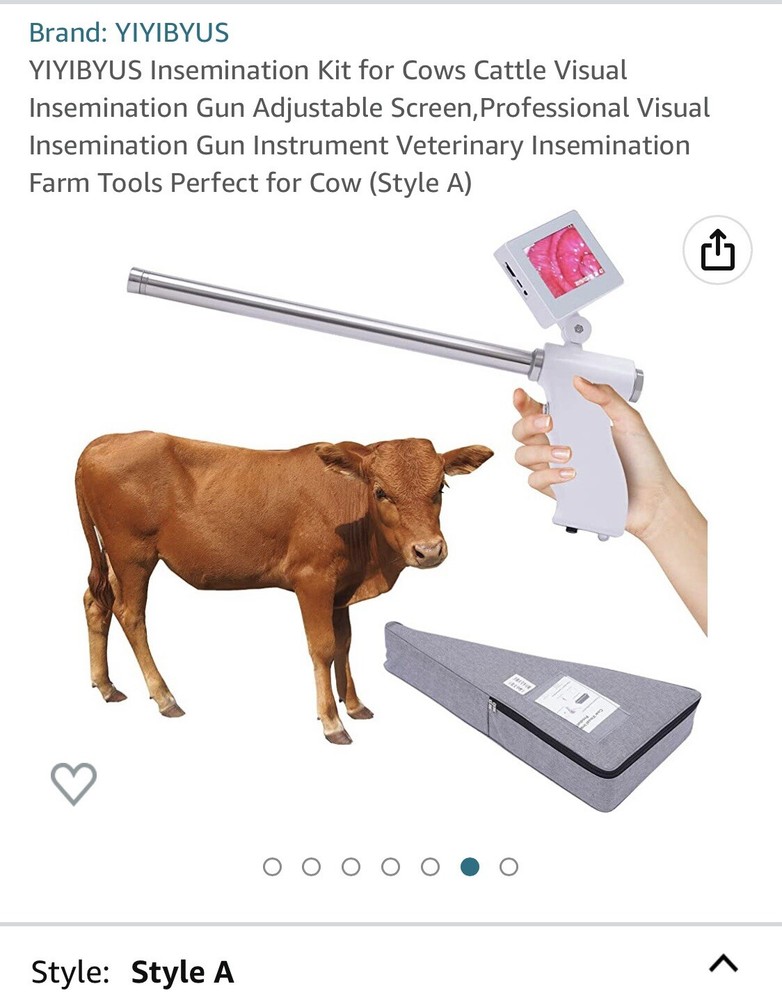 artificial insemination cattle Camera kit