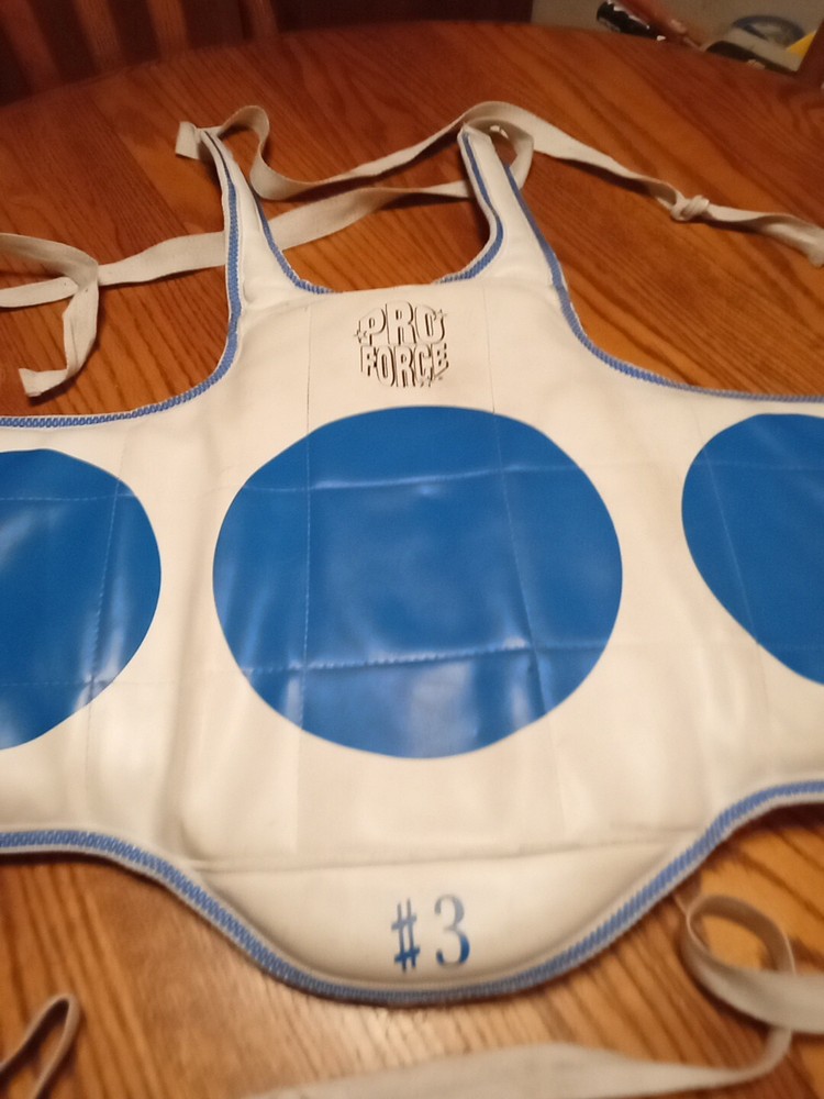 Pro Force Martial Arts Reversible Chest Protector Unisex