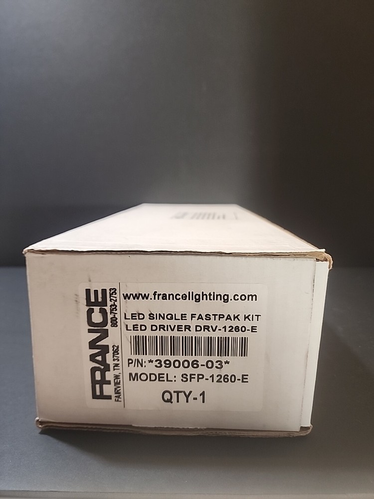 France LED Single Fastpak Kit LED Driver SFP-1260-E