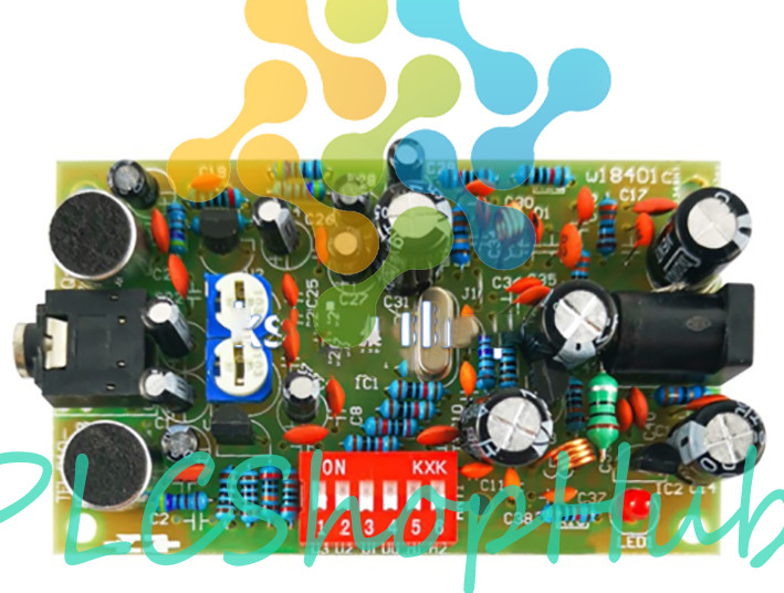 1P DIY Kit FM Transmitter Radio Station Stereo BH1417F Soldering Required