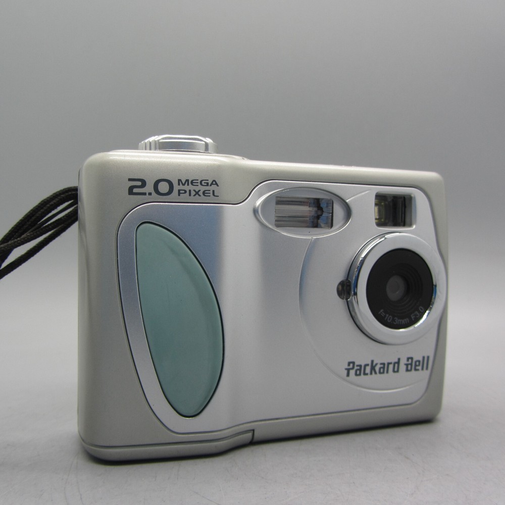 Packard Bell DSC-220 2.0MP Compact Digital Camera Silver Tested