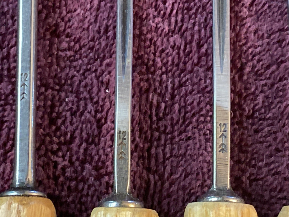 9-pc Pfeil Swiss Made Woodworking Carving Tool Set