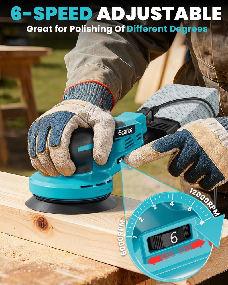 Handheld Electric Orbital Sanding Machine