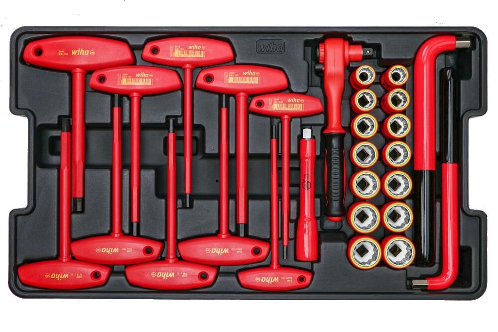 Wiha Insulated Master Electricians Tool Set 80Pc