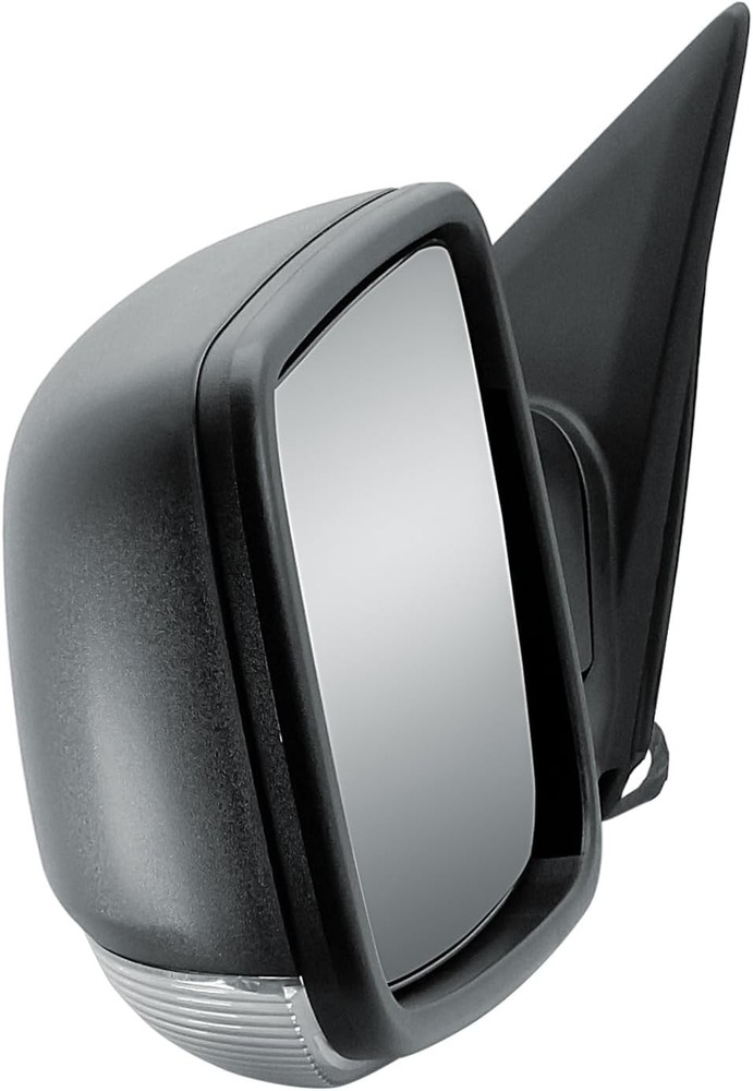 Left/Driver Manual Fold + Heated + Temp Sensor Mirror For 2013-19 Dodge Ram 1500