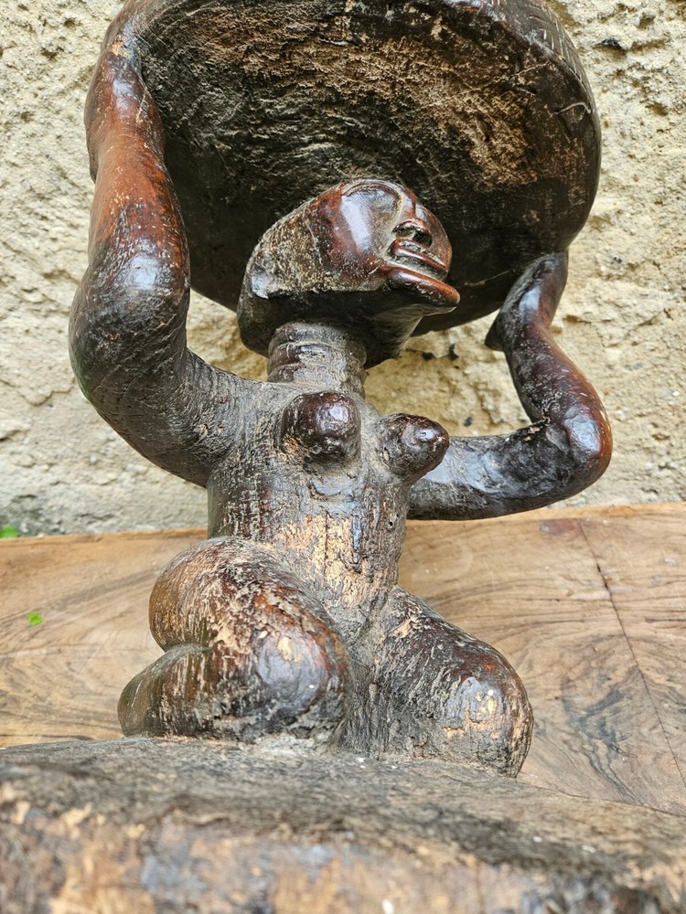 Royal Songye Seat from Congo