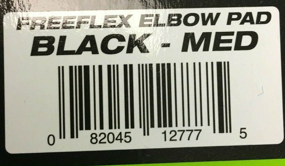 NEW MEDIUM Exalt FreeFlex Elbow Pads - Black