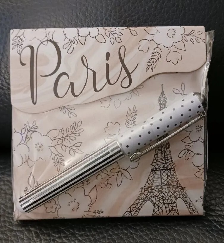 PARIS notepad With Pen Set by Lady Jayne, NEW
