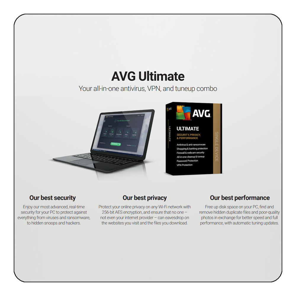 AVG Ultimate 2025 - 1 PC - 1 Year [Download]