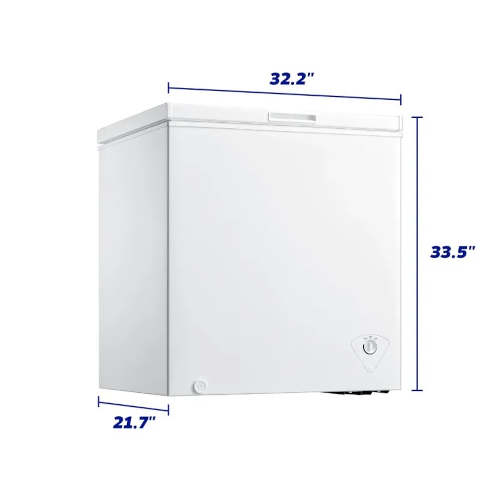 Element White Chest Freezer | 7.0 Cu. Ft.
