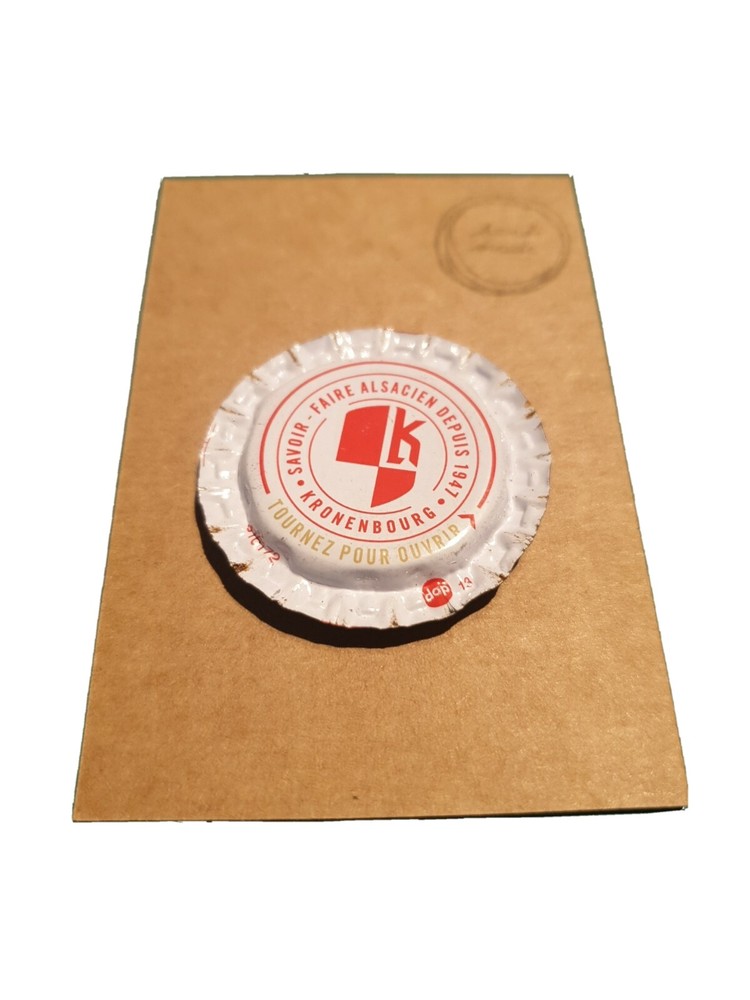 BOTTLE CAP FRIDGE MAGNET KRONENBOURG