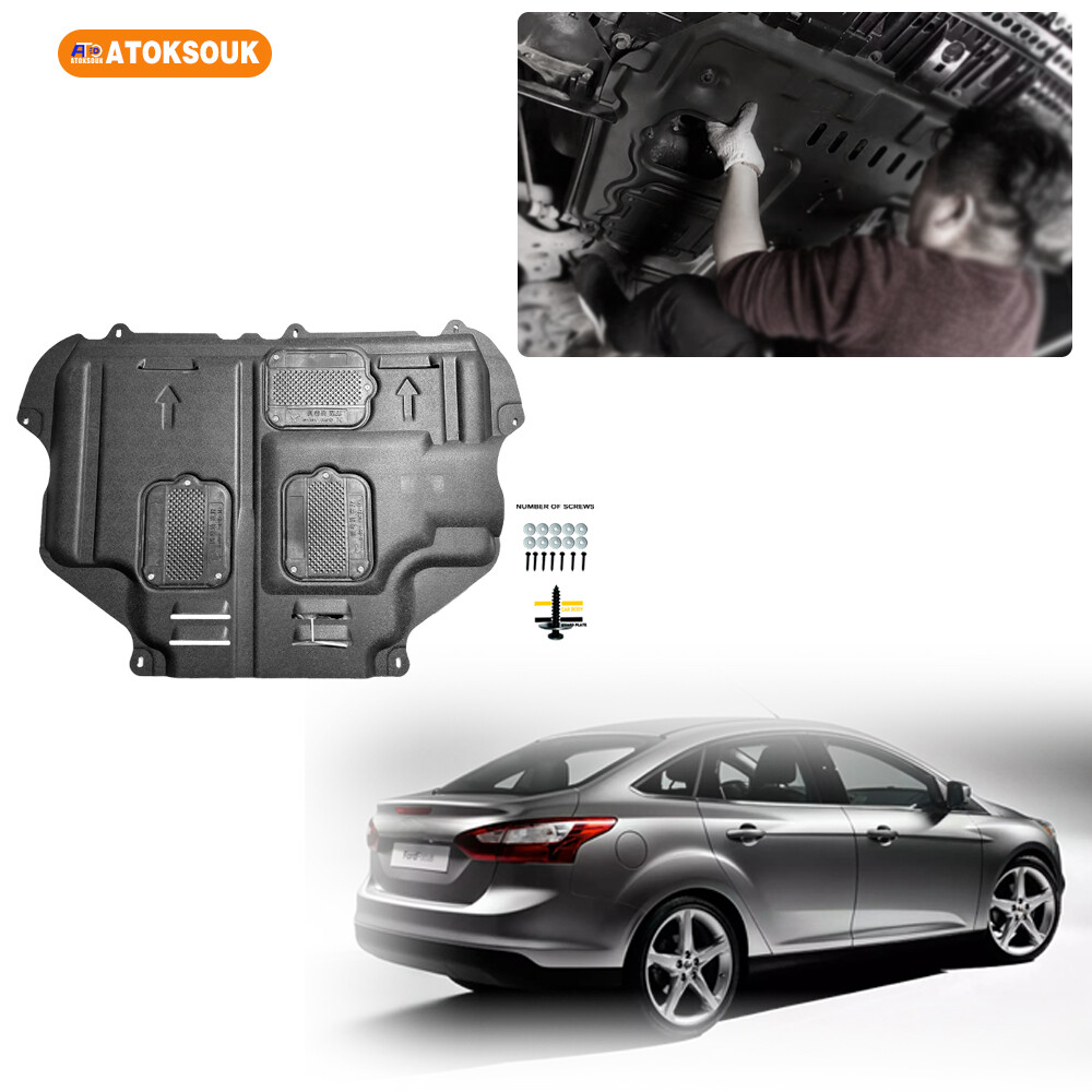 Engine Skid Plate For 2012-2018 Ford Focus Under Splash Shield Heavy Duty
