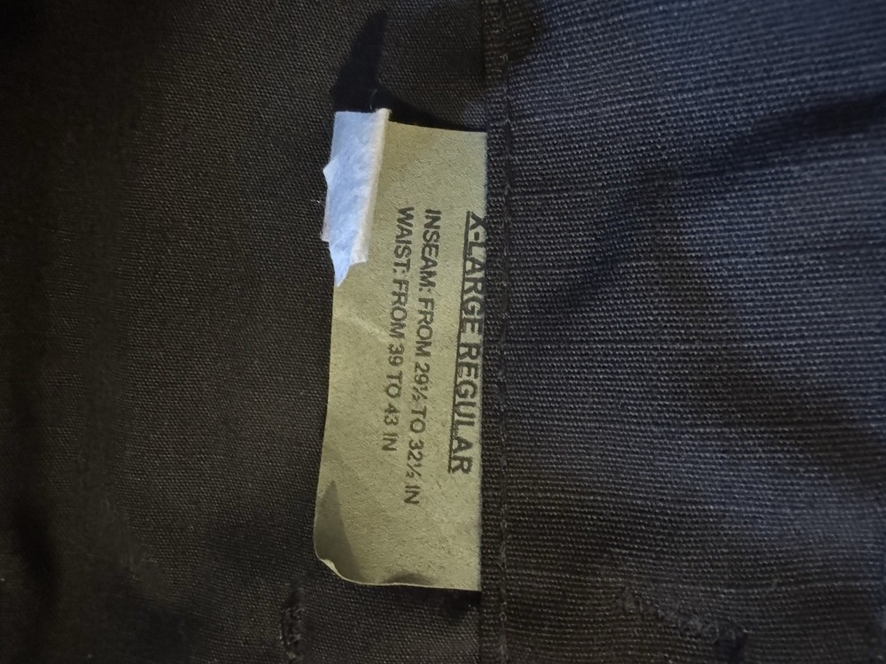 TRU-SPEC Tactical Response Uniform Trousers Black Size Xlarge