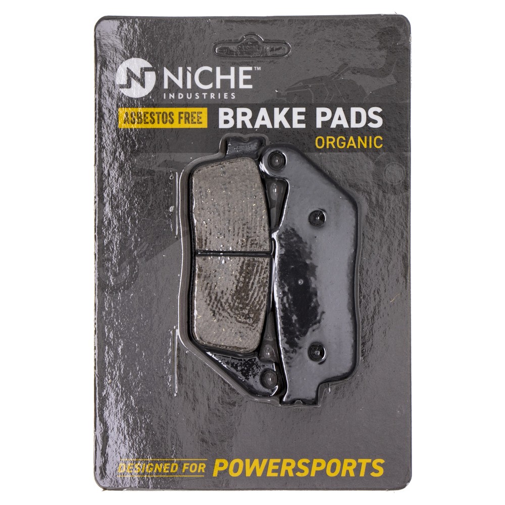NICHE Brake Pad Set for Victory Cross Country Hammer Roads Front Rear Organic