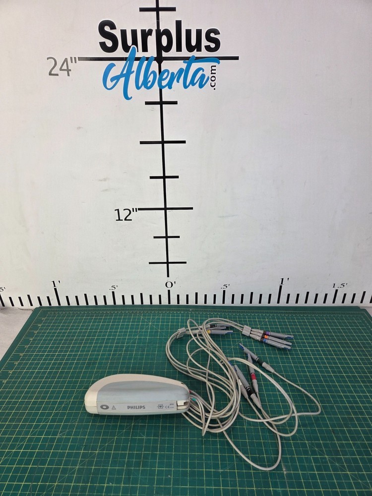 Philips IPX4 Page writer ECG Module with Lead Cables