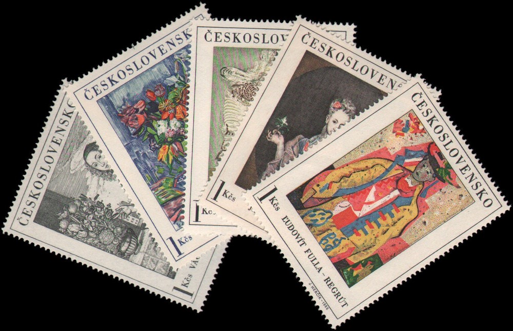 Czechoslovakia #1435-1439 set MH VF