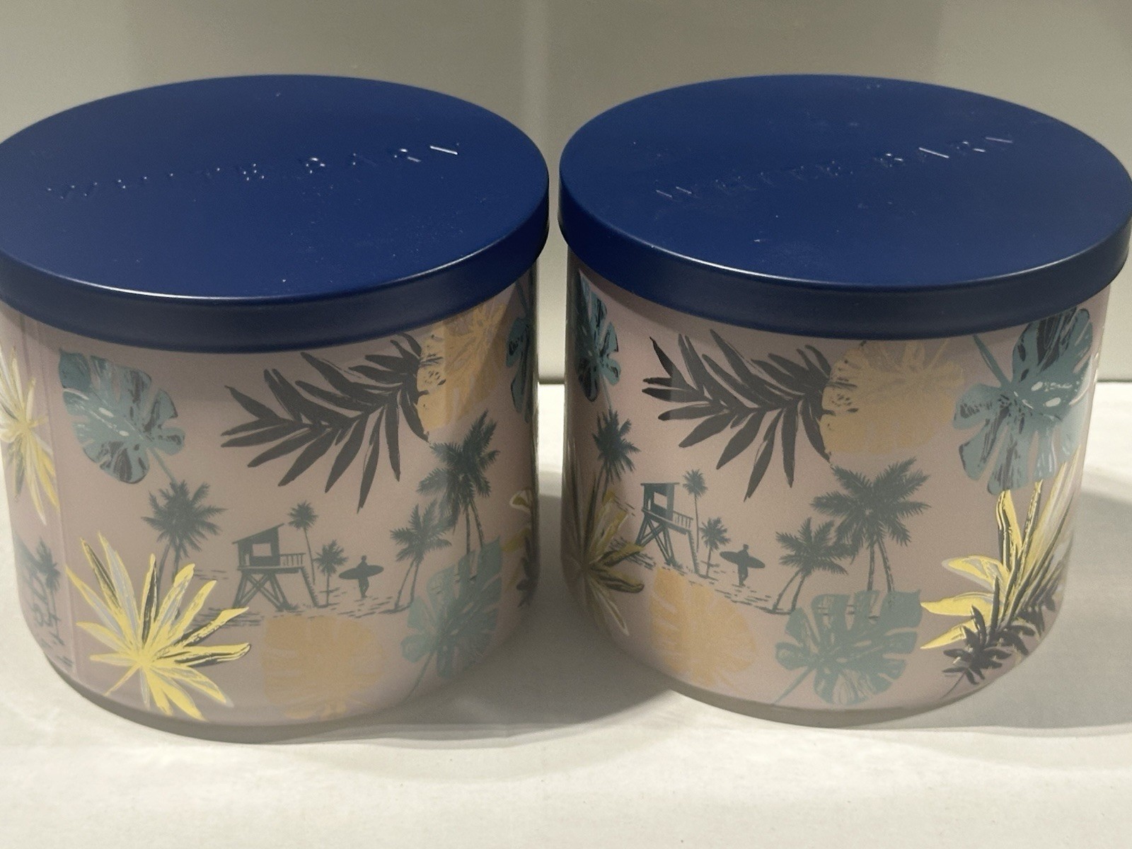 Bath & Body Works Palo Santo 3-Wick Candles x2 New SHIPS FREE