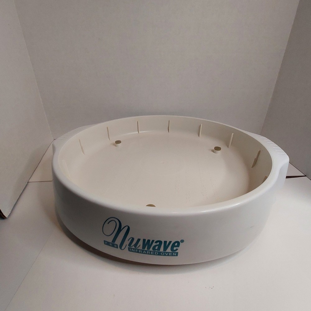 NuWave Pro Infrared Oven Bottom Base White Model 20302 Replacement Part