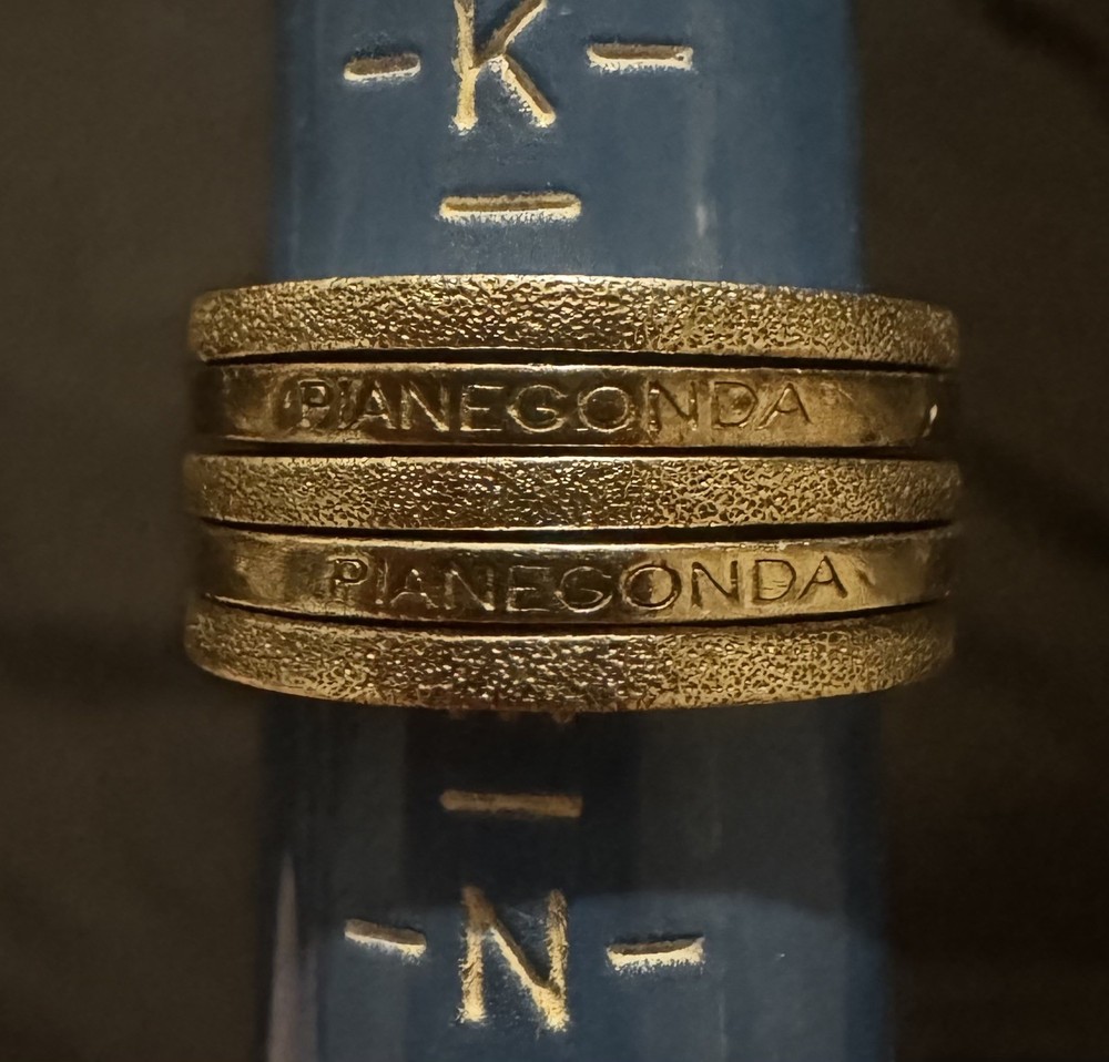 Pianegonda Silver Stacking Rings - Size P