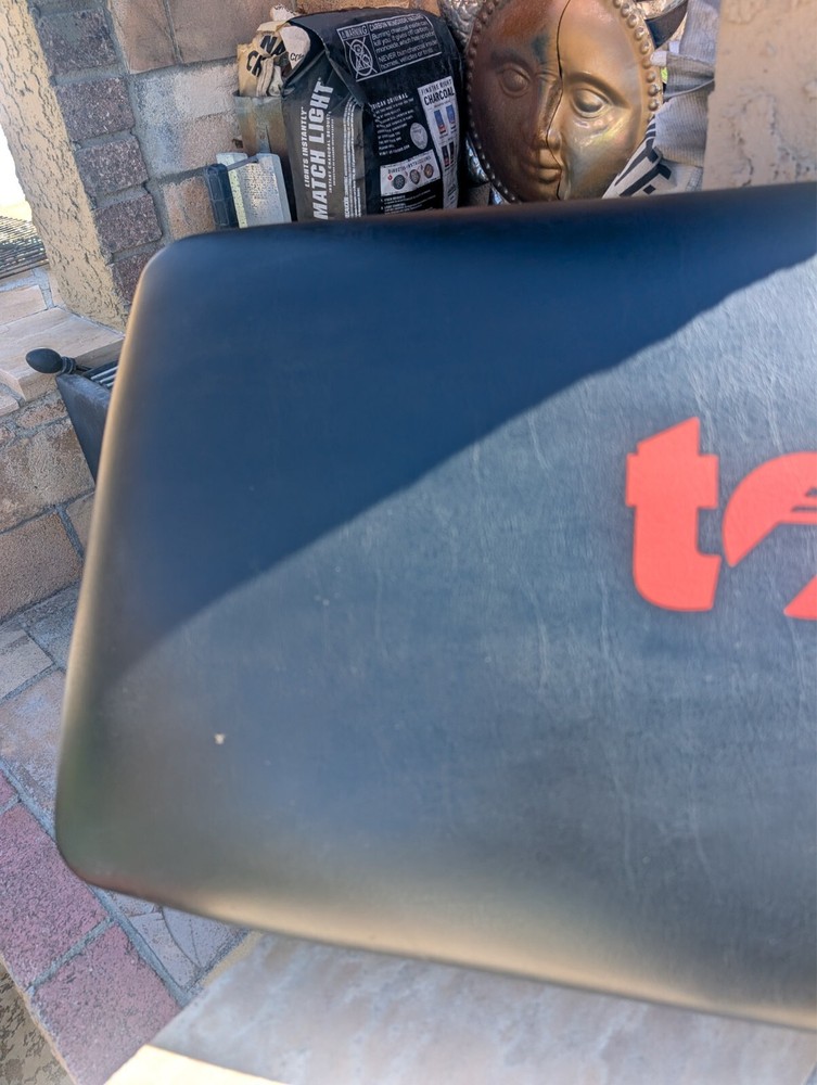 Total Gym Pro leather style sliding bench replacement good shape