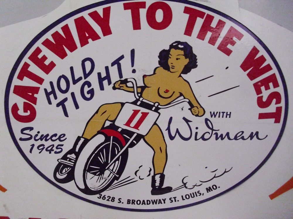 Victory Script Patch - White - Large-P/N#2831941,9"x6".#