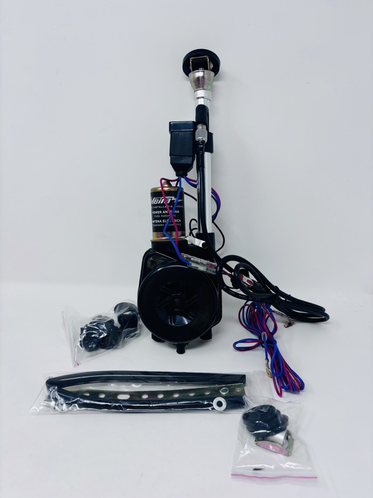 Black Universal Motorized AM/FM Fully Automatic Power Antenna