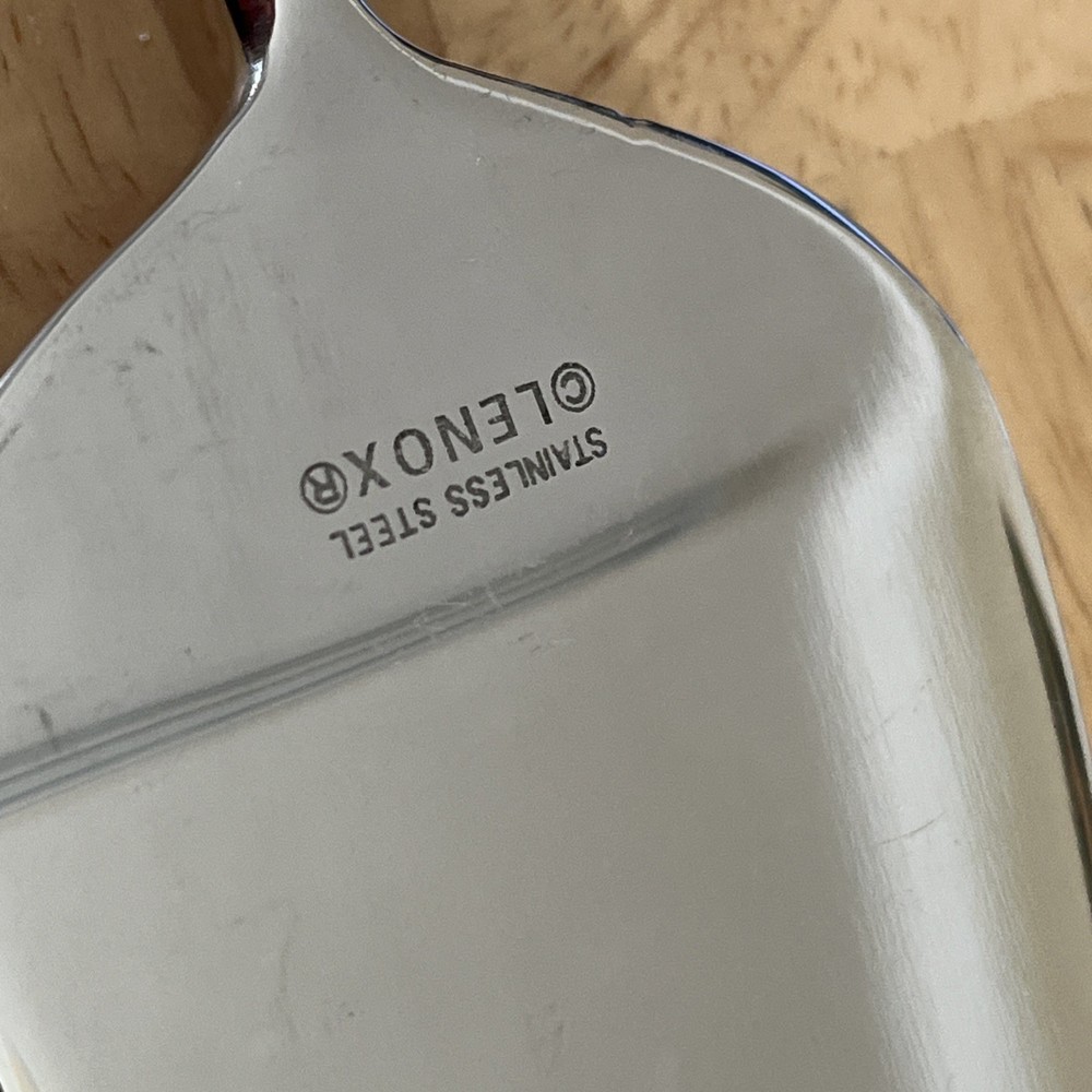 Lenox Wedding Cake Server Porcelain Handle