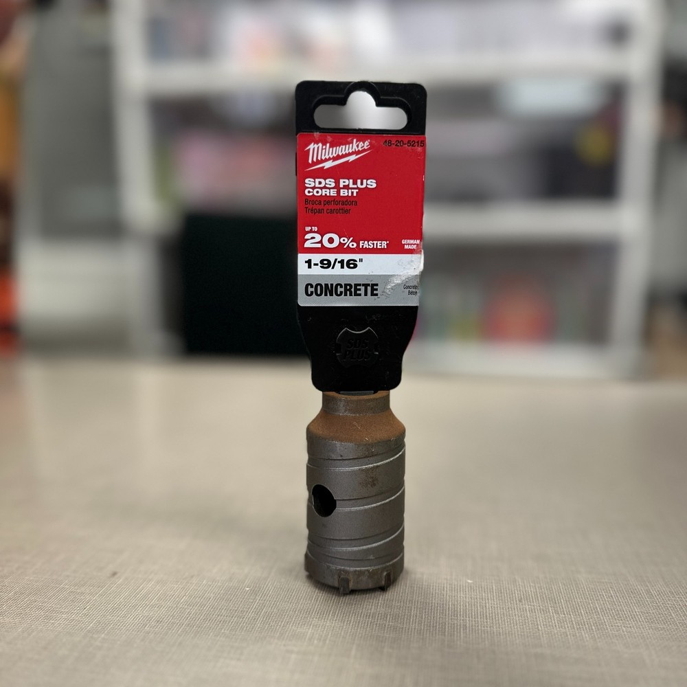 Milwaukee  1-9/16" SDS Plus Core Bit for Concrete - NEW