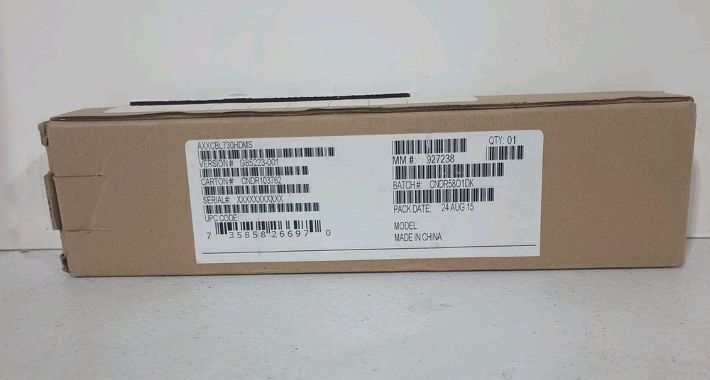 Intel AXXCBL730HDMS Cable Kit New Bulk Packaging