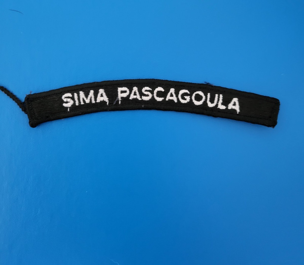 US Navy SIMA PASCAGOULA Shore Intermediate Maintenance Activity UIM Patch