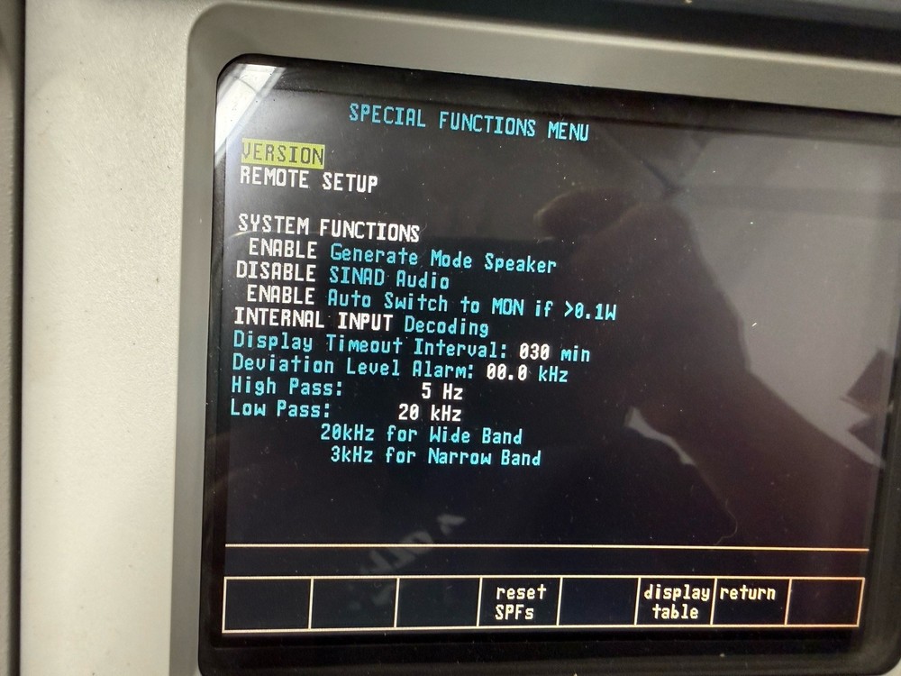 GENERAL DYNAMICS R2670B communication systemsanalyzer