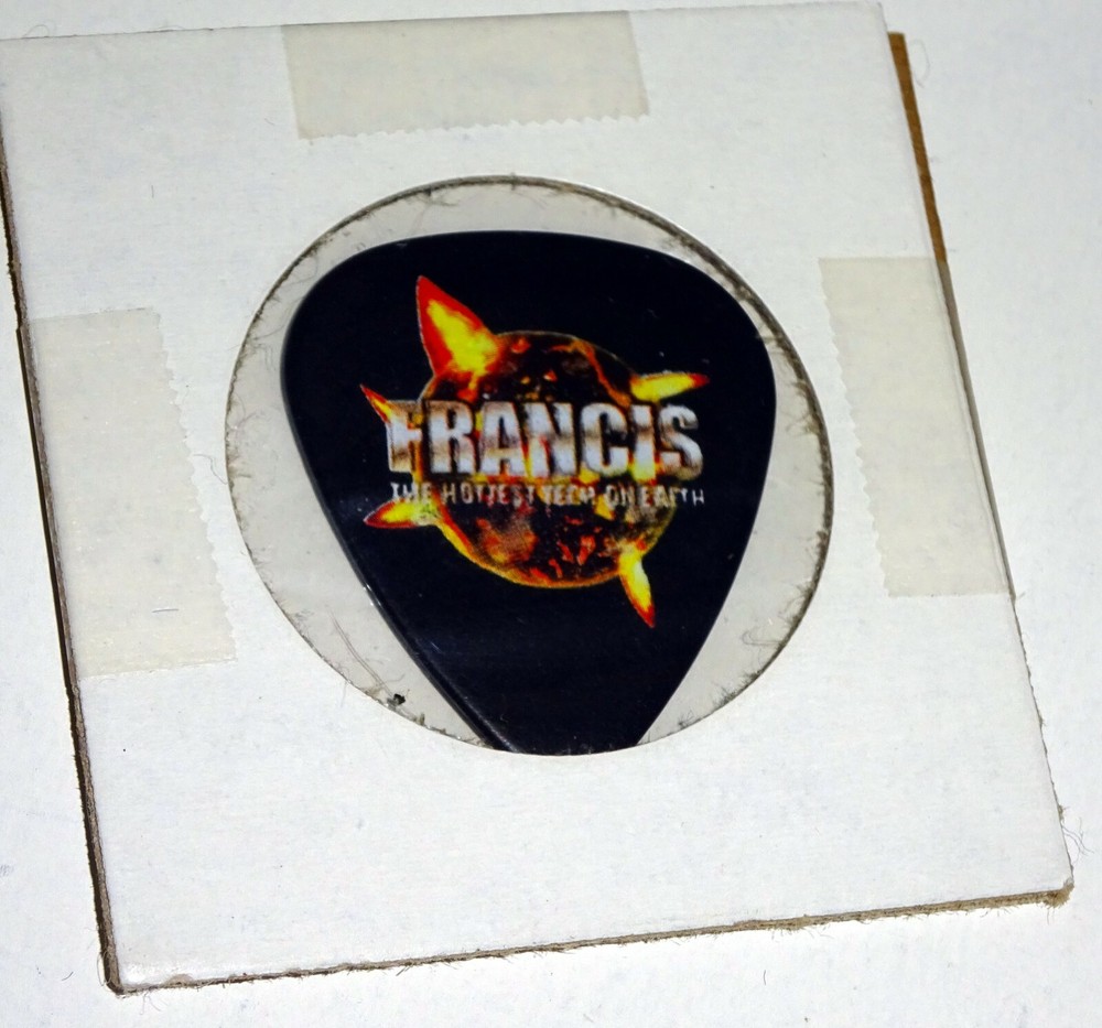 KISS Guitar Pick Paul Stanley TECH Fran Francis Hottest Show On Earth 2010