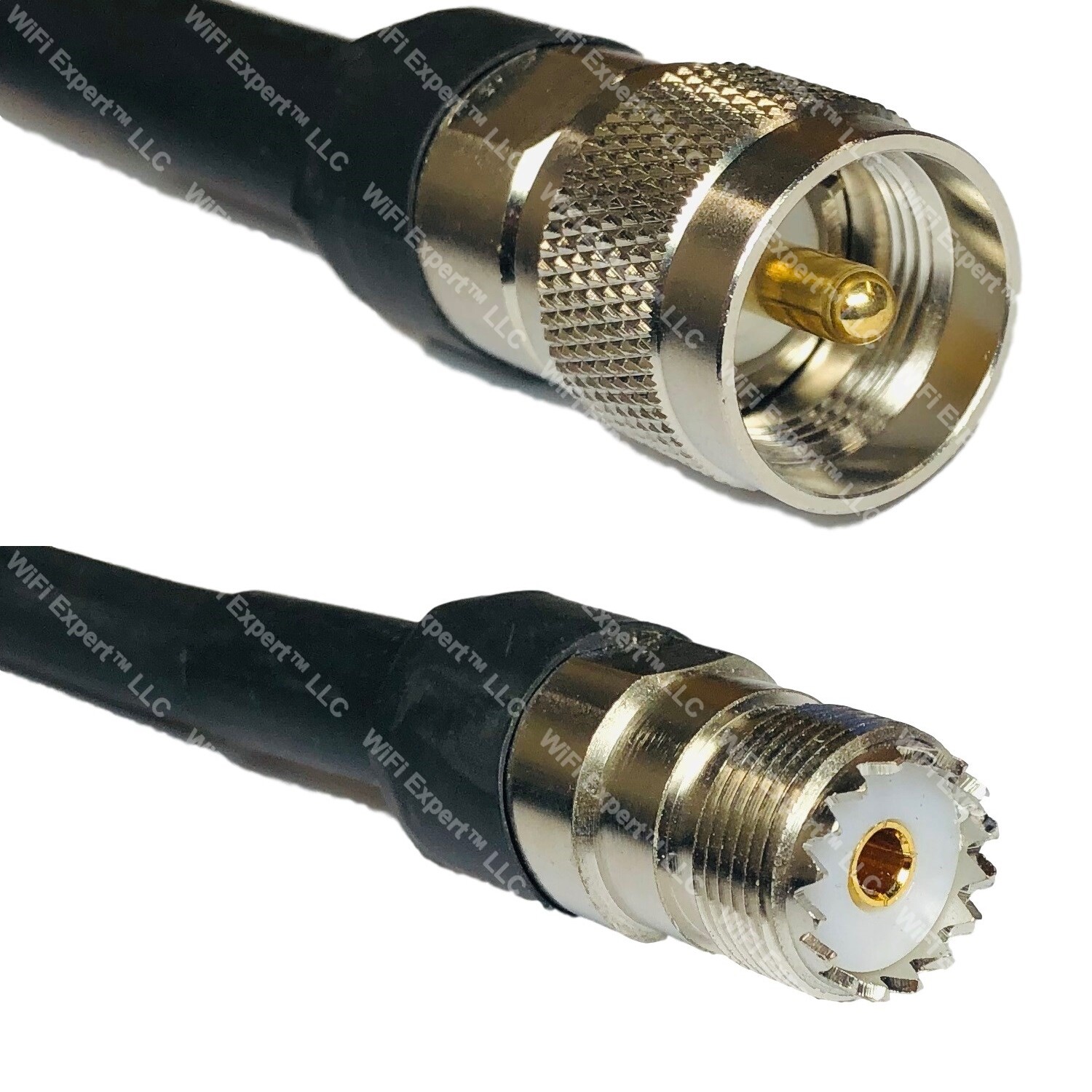 LMR400 PL259 UHF Male to SO239 UHF Female Coaxial RF Cable USA-Ship Lot