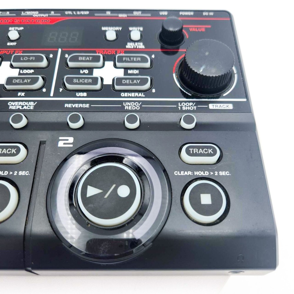 BOSS RC-202 Loop Station Tabletop Multi-Effects Pedal Tested Good Condition