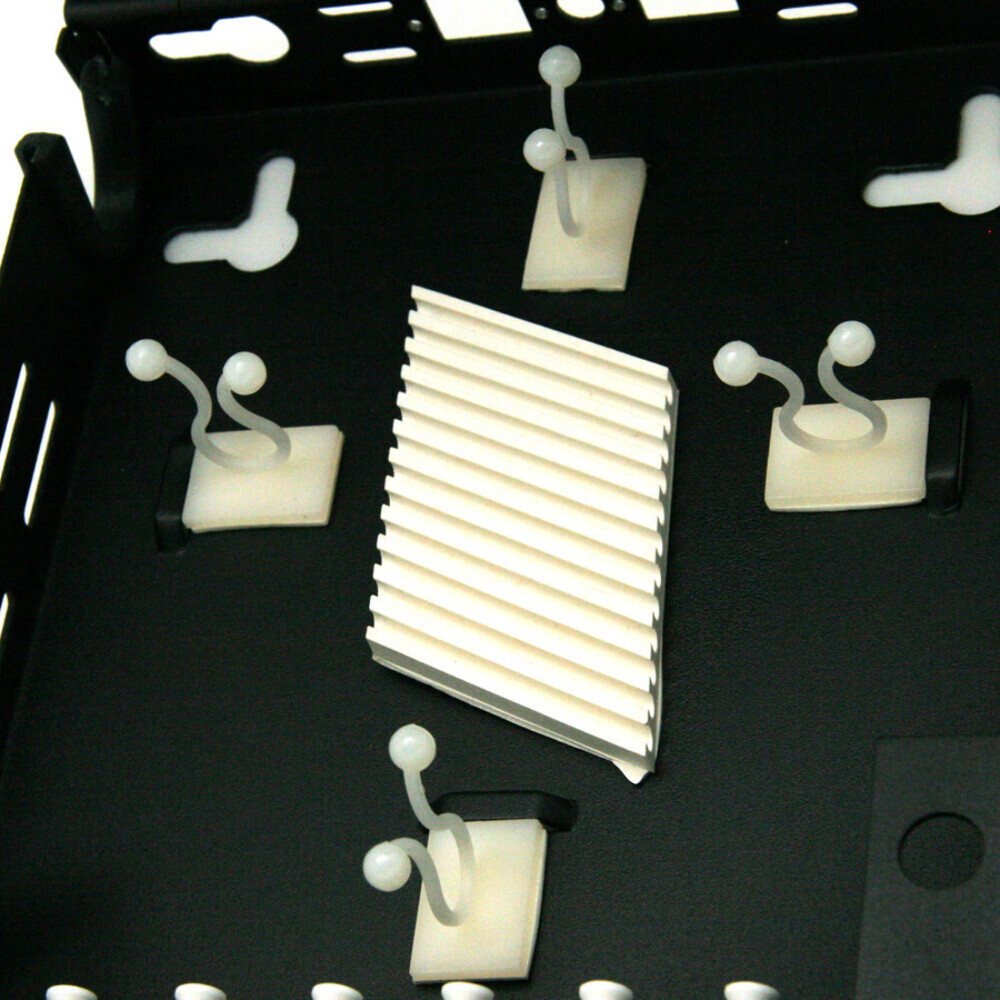 6 Port Mini Wall Mount Fiber Panel SC MM