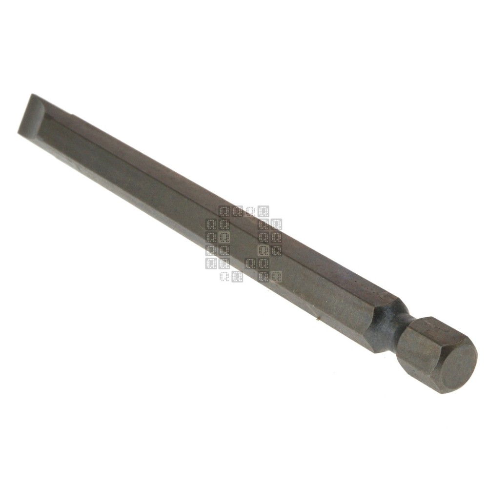 BLU-MOL 00820 #8 Slotted Screwdriver Bit, 4" Length