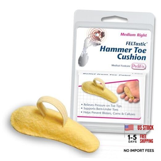 Hammer Toe Cushion Felt/Pack Medium Right 3