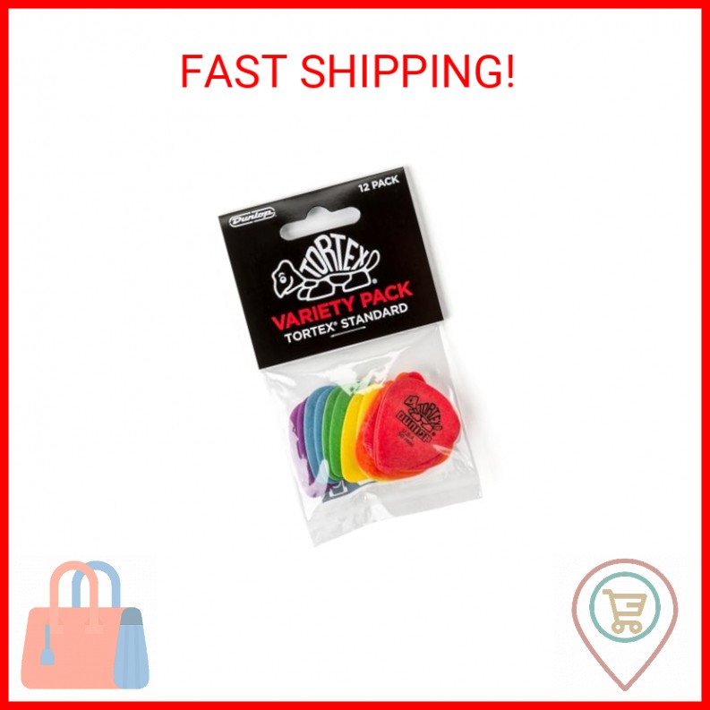 Tortex® Standard Pick Variety Pack - 12 Pack