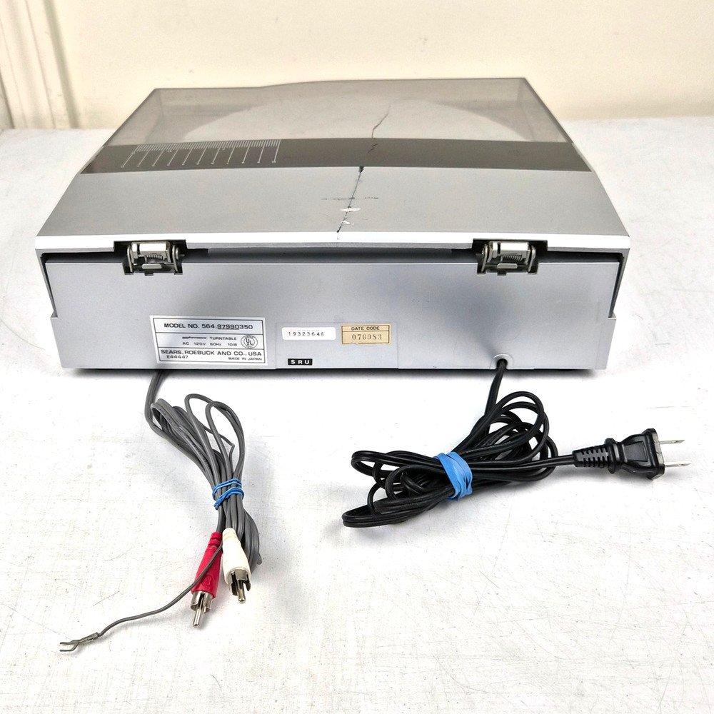 Sears Direct Drive Turntable Linear Tracking Tested Serviced 1983 Proformance