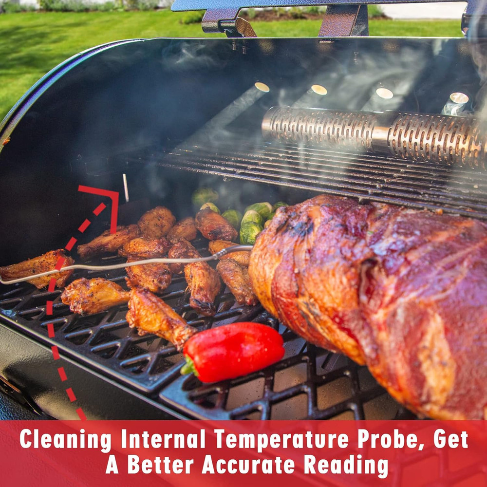 Replacement RTD Temperature Probe Sensor, Compatible with Pit Boss Pellet Grill