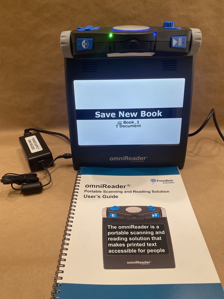 omniReader Portable Scanning SolutionLow Vision Magnifier Freedom Scientific