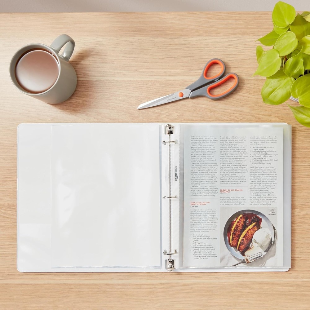Sheet Protectors 3 Ring Binder Heavyweight Acid-Free Top Loading Polypropylene
