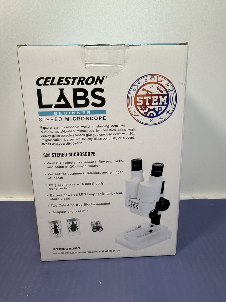 CELESTRON LABS S20A Angled Stereo Microscope