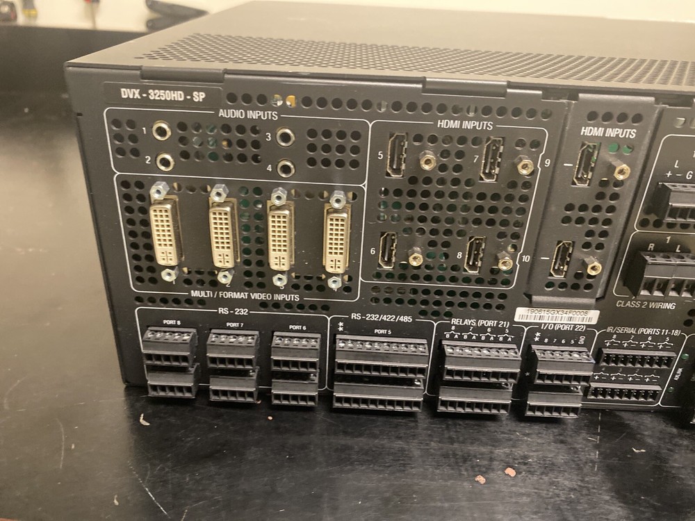 AMX DVX-3250HD-SP 10x4 Presentation Switcher Scaler, Control