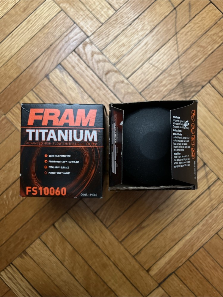 Fram Titanium FS10060 Oil Filter  X2