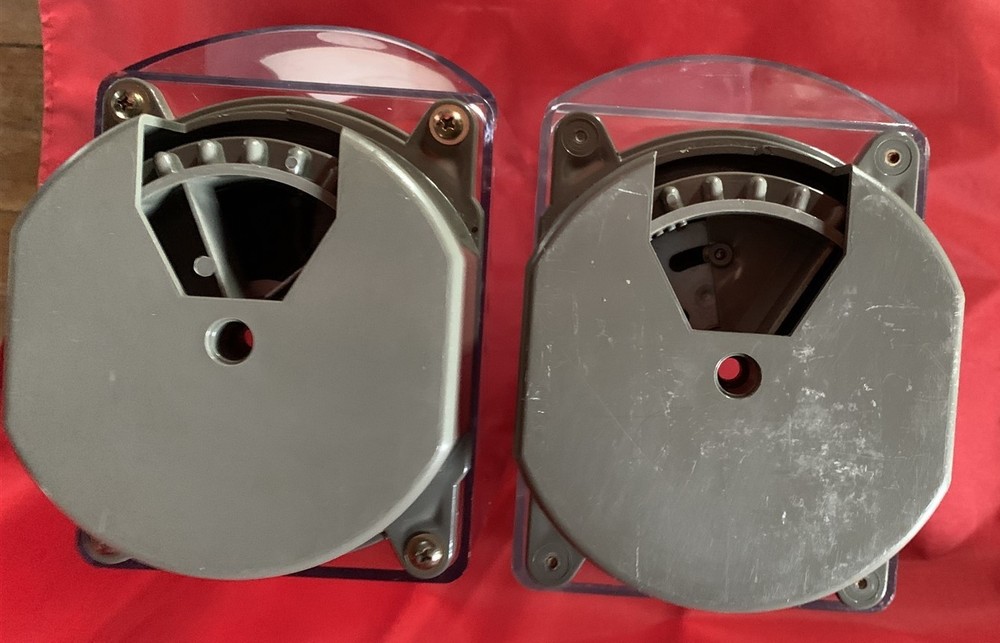 (2) Used Candy Vending Machine Cannisters